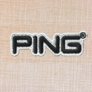 Ping Golf Logo Embroidered Iron On Patch