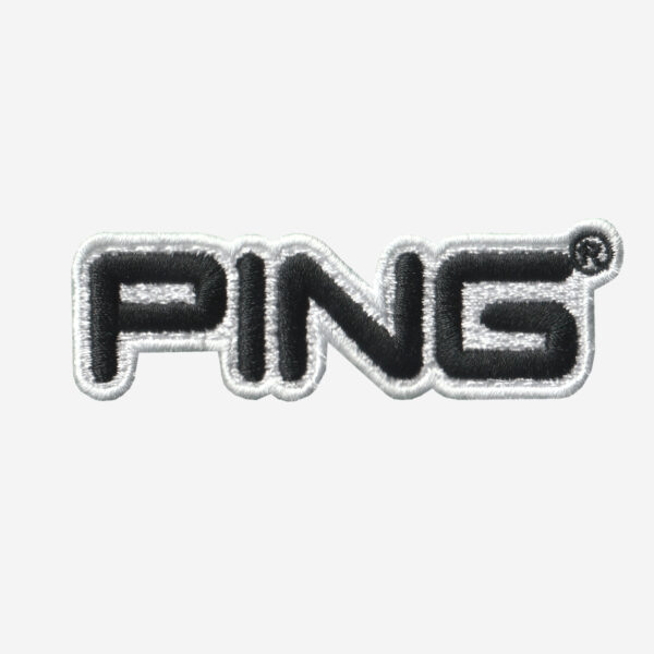Ping Golf Logo Embroidered Iron On Patch Ping Golf Logo Embroidered Iron On Patch