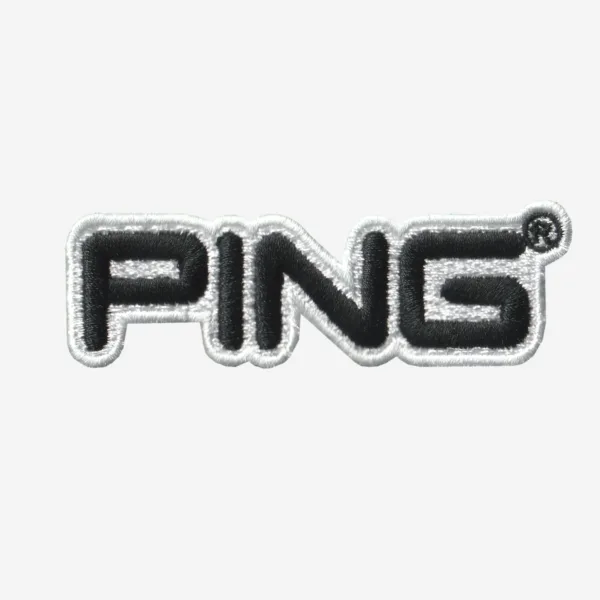 Ping Golf Logo Embroidered Iron On Patch