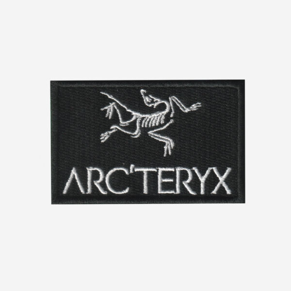 Arcteryx Logo Embroidered Iron On Patch Arc'teryx Logo Embroidered Iron-On Patch – Outdoor Adventure Gear Badge for Jackets and Backpacks