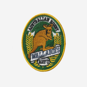 Australian Wallabies ARFU rugby team embroidered iron-on patch