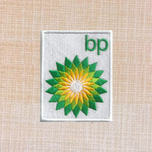 BP Logo Embroidered Iron On Patch - Image 5