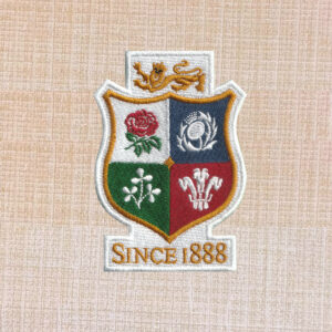 British & Irish Lions Rugby Logo Embroidered Iron On Patch