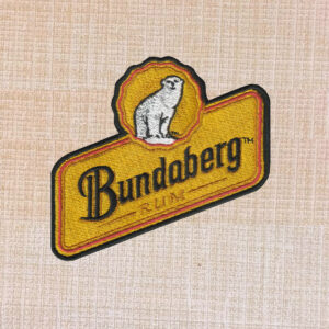 Bundaberg Rum Logo Embroidered Iron On Patch
