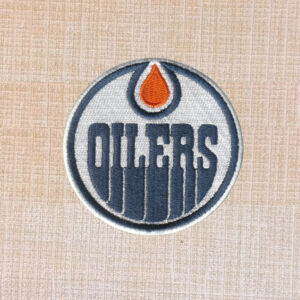 Edmonton Oilers Logo Embroidered Iron On Patch - Image 2