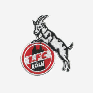FC Cologne embroidered iron on patch – German football club logo