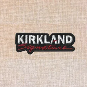 Kirkland Signature Logo Embroidered Iron On Patch - Image 2