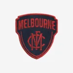 Melbourne Football Club Embroidered Iron On Patch | AFL Team Logo
