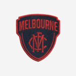Melbourne Football Club Embroidered Iron On Patch | AFL Team Logo