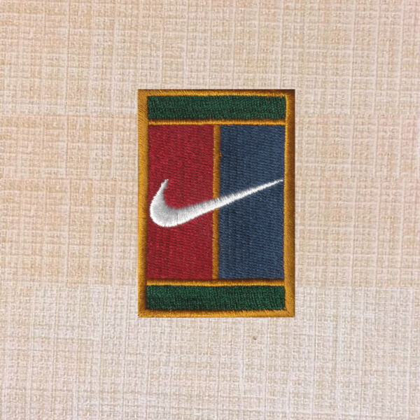 Nike Tennis Logo Embroidered Iron On Patch