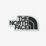 North Face Logo Embroidered Iron-On Patch – Outdoor Gear Badge for Jackets, Hats, and Backpacks