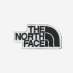 North Face Logo Embroidered Iron-On Patch – Outdoor Gear Badge for Jackets, Hats, and Backpacks