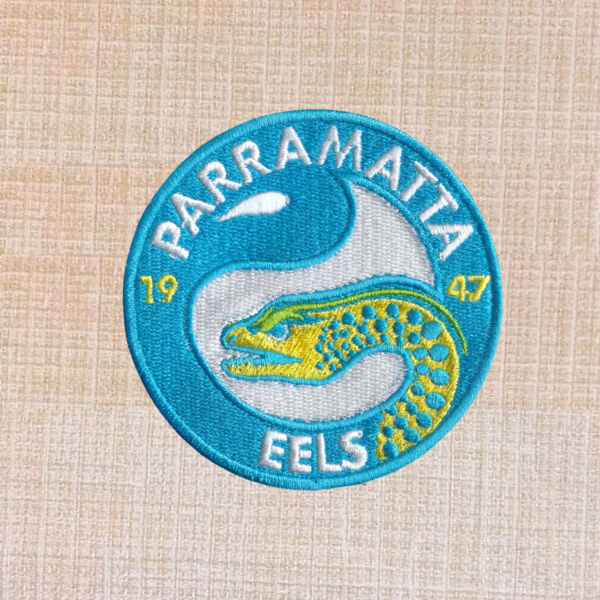 Parramatta Eels Logo Embroidered Iron On Patch