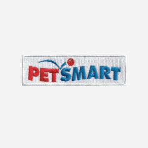 PetSmart embroidered iron-on logo patch for uniforms or bags