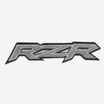 Polaris RZR Logo Embroidered Iron-On Patch – Off-Road Adventure Badge for Jackets and Gear