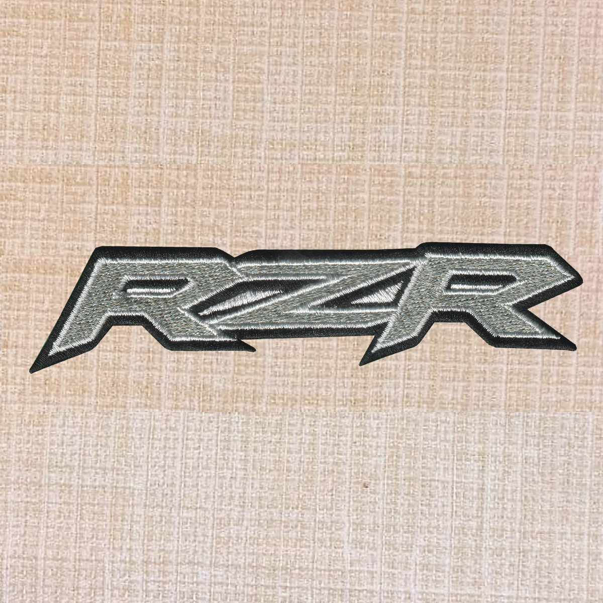 Polaris RZR Logo Embroidered Iron On Patch - Patchcrafts.com