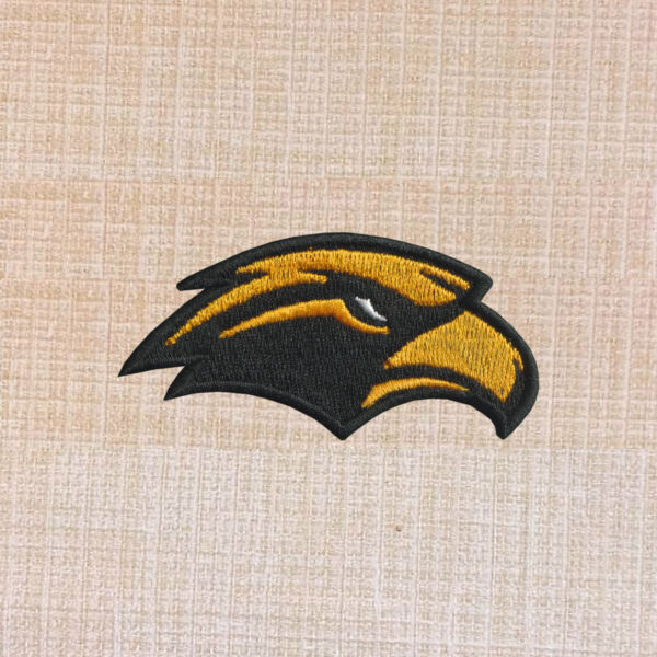 Southern Miss Golden Eagles Secondary Logo Embroidered Iron On Patch