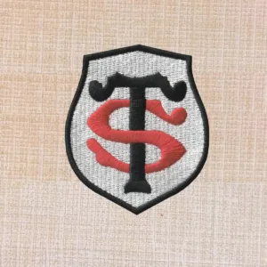 Stade Toulousain Rugby Team Logo Embroidered Iron On Patch - Image 3