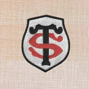 Stade Toulousain Rugby Team Logo Embroidered Iron On Patch - Image 4