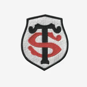 Stade Toulousain rugby team embroidered iron on patch