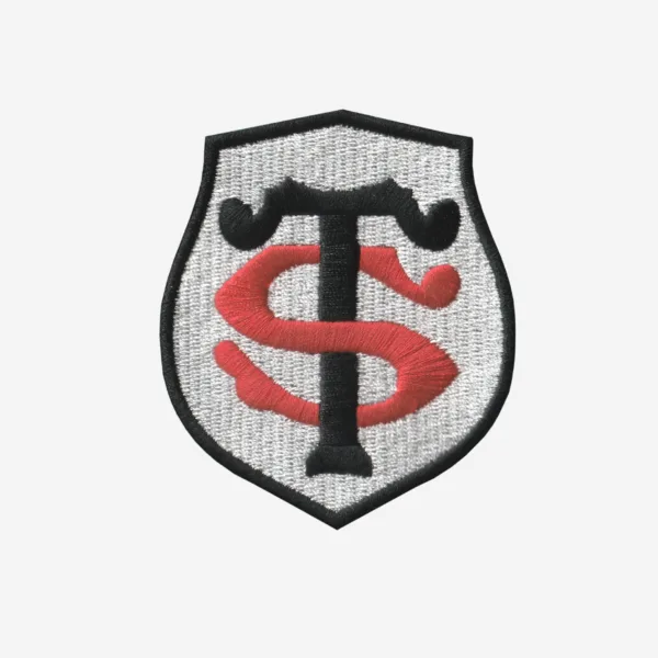 Stade Toulousain Rugby Team Logo Embroidered Iron On Patch Stade Toulousain rugby team embroidered iron on patch