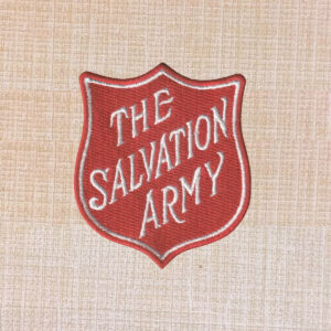 The Salvation Army Logo Embroidered Iron On Patch