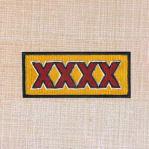 XXXX Gold Lager Logo Embroidered Iron On Patch - Image 4