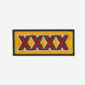 XXXX Gold Lager Logo Embroidered Iron On Patch