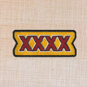 XXXX Gold Lager Logo Embroidered Iron On Patch - Image 3
