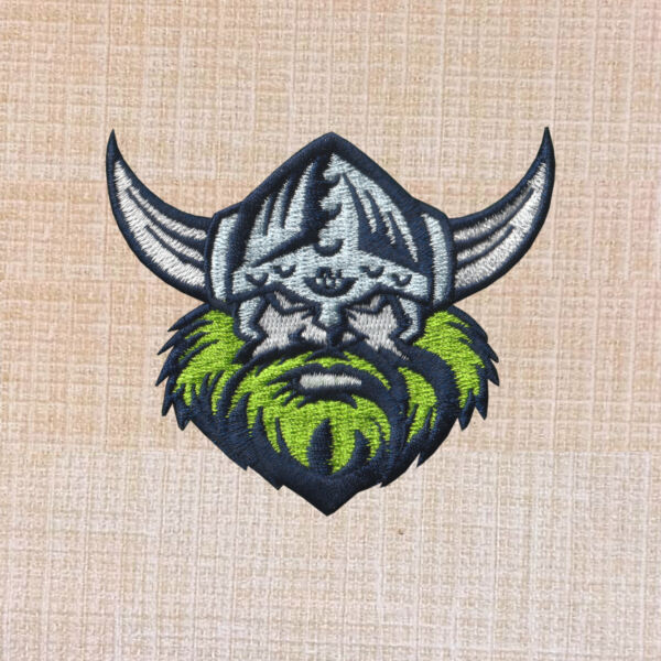 Canberra Raiders Logo Embroidered Iron On Patch