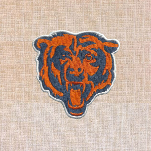 Chicago Bears Logo Embroidered Iron On Patch