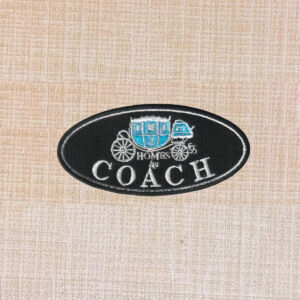 Coach Logo Embroidered Iron On Patch