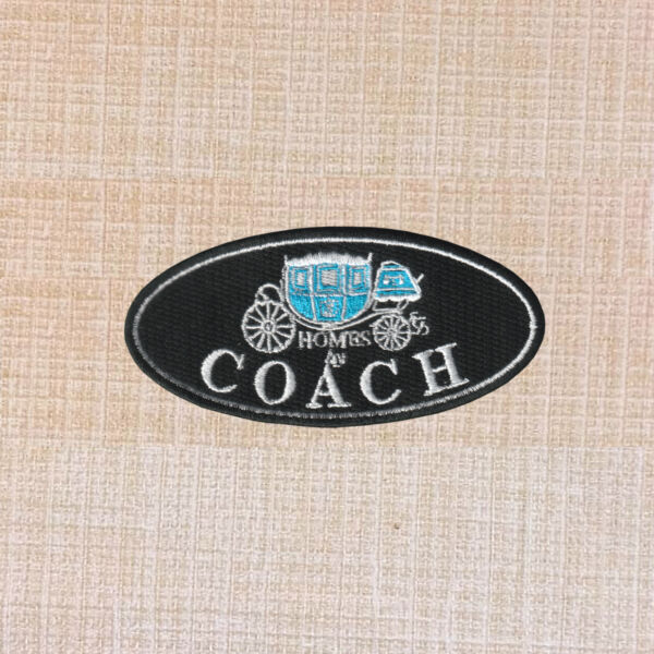 Coach Logo Embroidered Iron On Patch