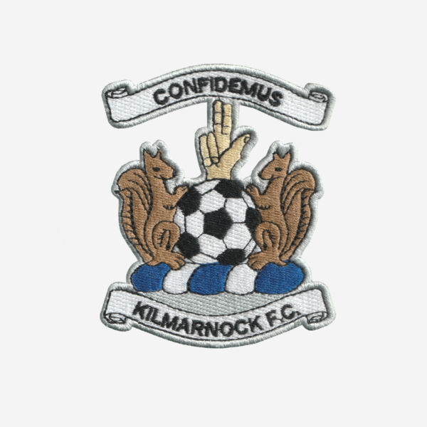 Kilmarnock Football Club Logo Embroidered Iron On Patch