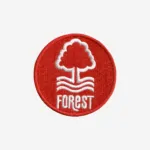 Nottingham Forest Football Club Logo Embroidered Iron-On Patch – Official Badge for Jerseys, Jackets, Hats, and Fan Apparel