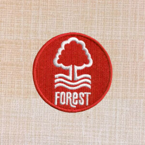 Nottingham Forest Football Club Logo Embroidered Iron On Patch