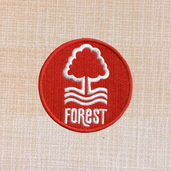 Nottingham Forest Football Club Logo Embroidered Iron On Patch
