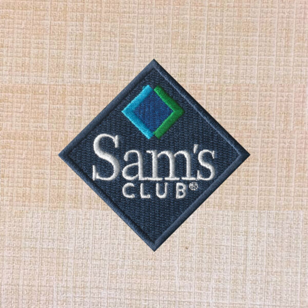 Sam's Club Logo Embroidered Iron On Patch
