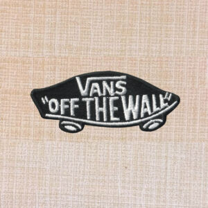 Vans Logo Embroidered Iron On Patch - Image 4