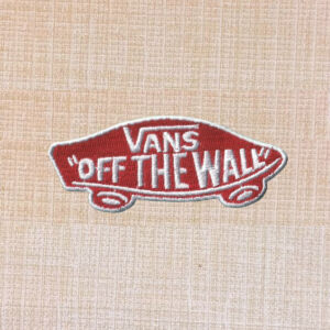 Vans Logo Embroidered Iron On Patch - Image 3