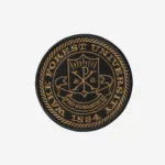 Wake Forest University Logo Embroidered Iron-On Patch – Demon Deacons Badge for Jackets, Hats, and Fan Gear