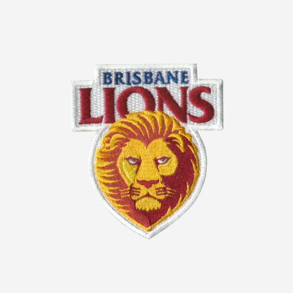 Brisbane Lions Football Club Logo Embroidered Iron On Patch Brisbane Lions Football Club Logo Embroidered Iron On Patch