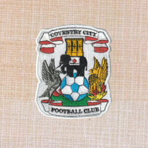 Coventry City Football Club Logo Embroidered Iron On Patch