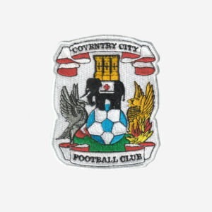 Coventry City Football Club Logo Embroidered Iron On Patch