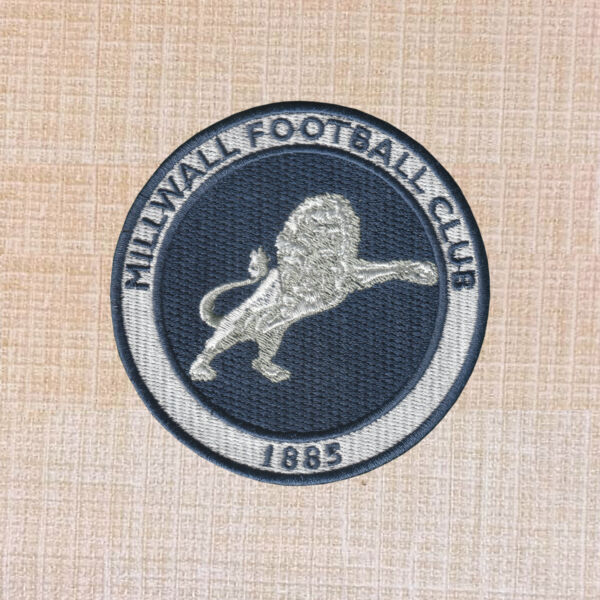 Millwall Football Club Logo Embroidered Iron On Patch