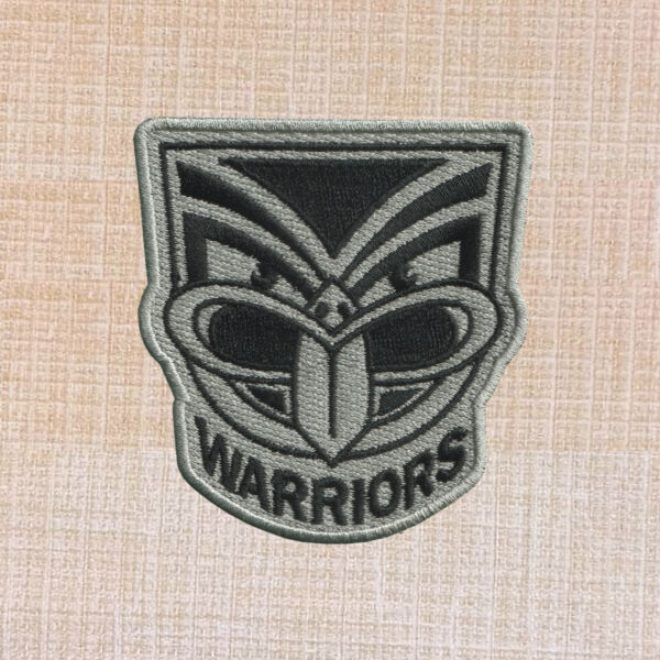 New Zealand Warriors Logo Embroidered Iron On Patch