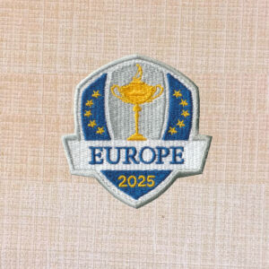 Team Europe at the 2025 Ryder Cup Logo Embroidered Iron On Patch