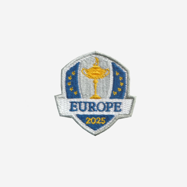 Team Europe at the 2025 Ryder Cup Logo Embroidered Iron On Patch