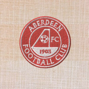 Aberdeen Football Club Logo Embroidered Iron On Patch