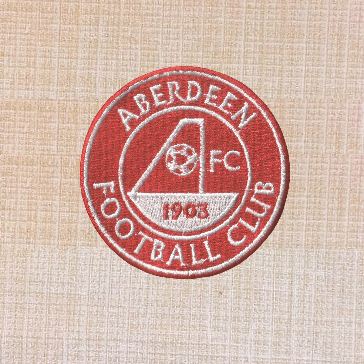 Aberdeen Football Club Logo Embroidered Iron On Patch - Patchcrafts.com